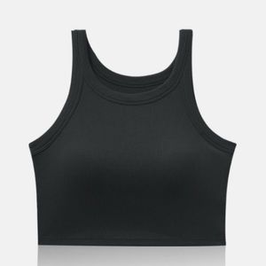black tank top with built in bra